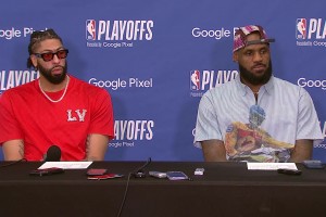 詹姆斯采訪：掘金這支球隊在進(jìn)攻端沒有任何弱點，是我生涯交手過的最強(qiáng)球隊之一！